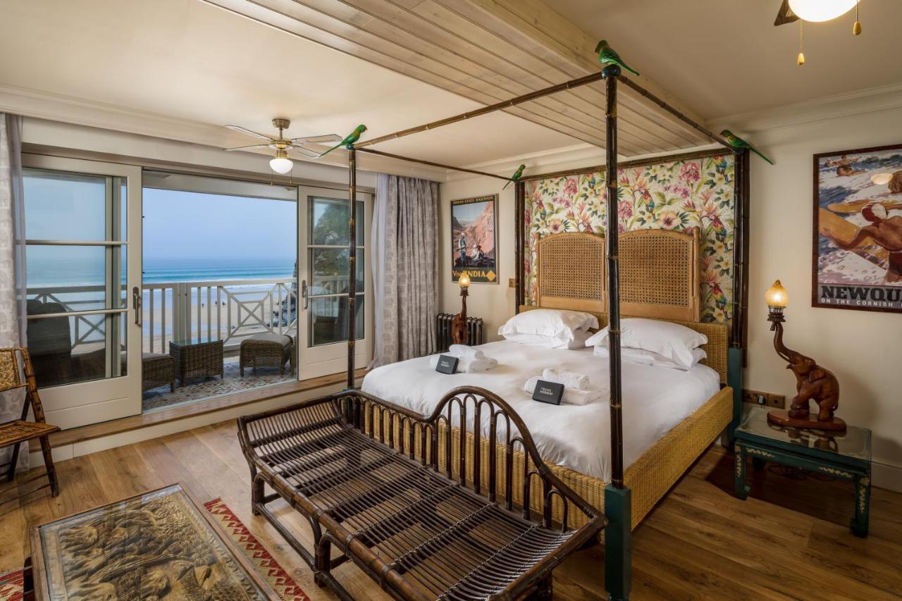 Tolcarne Beach Colonial Restaurant And Rooms Ньюкі Екстер'єр фото
